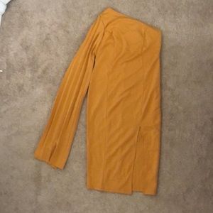 Marigold midi dress